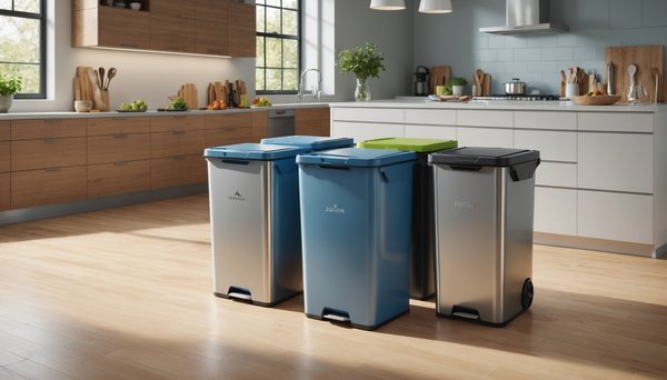 Les meilleures poubelles pour un tri écoresponsable réussi !